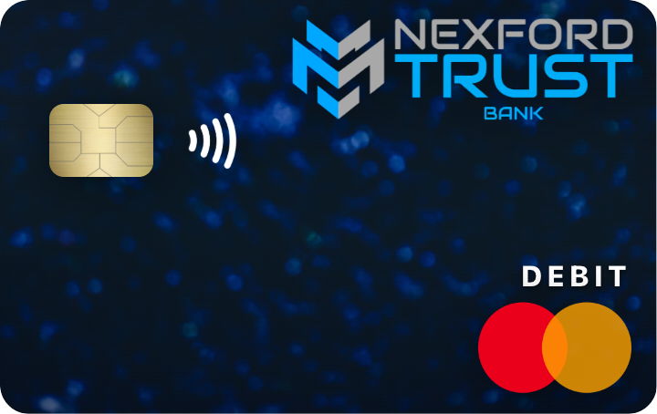 Nexford Access Checking debit card