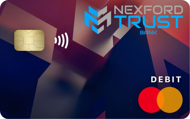 Nexford Gold Checking debit card
